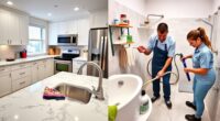 diy cleaning versus professional services