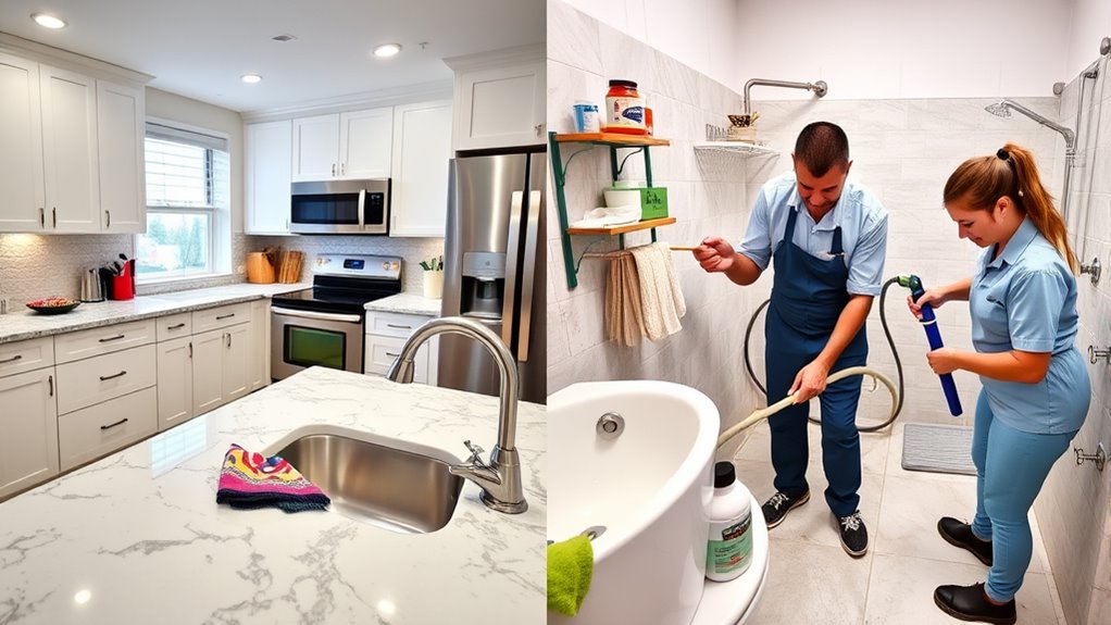 diy cleaning versus professional services