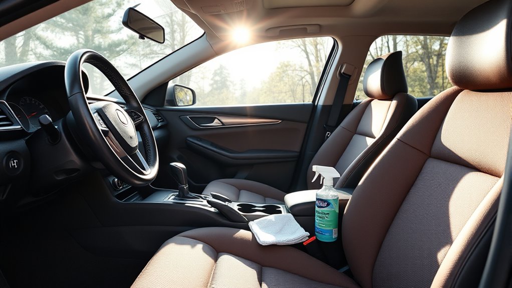 eco friendly car interior cleaning