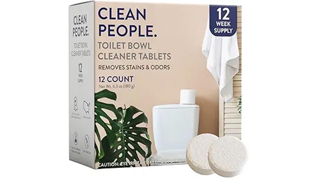 eco friendly toilet cleaning tablets