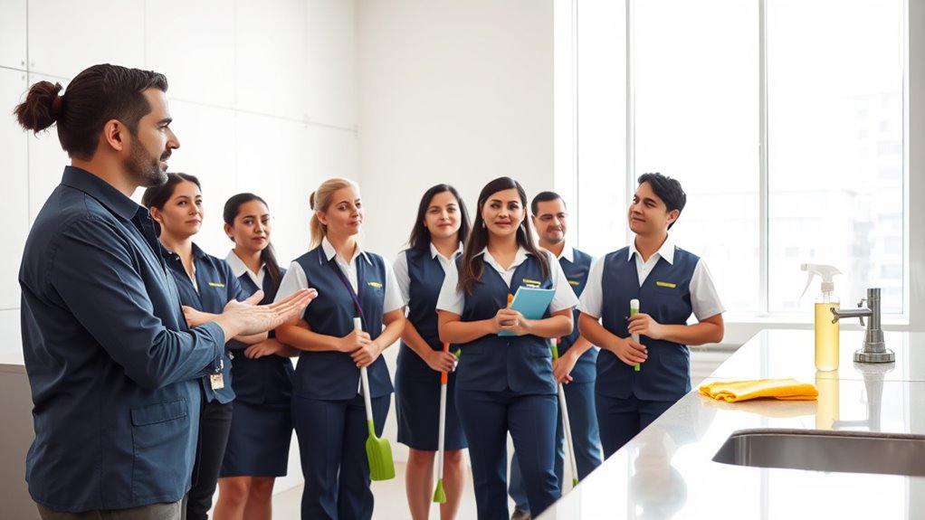 effective cleaning staff training