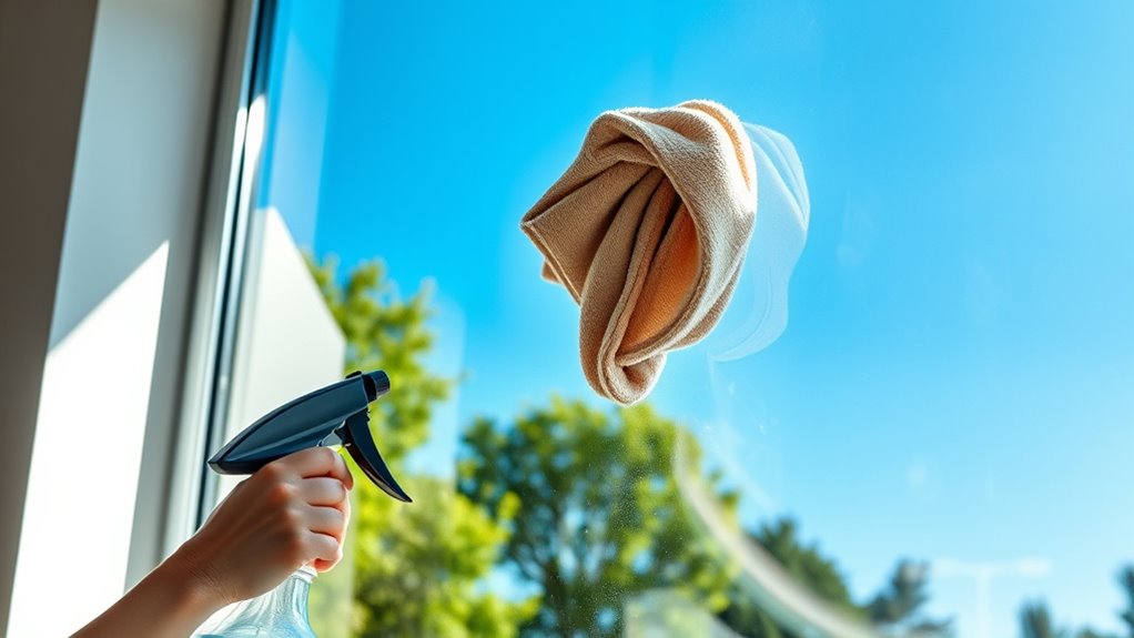 effective streak free window cleaning