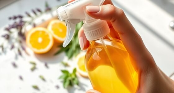 essential oils cleaning safety