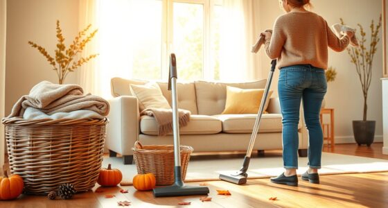 fall home cleaning checklist