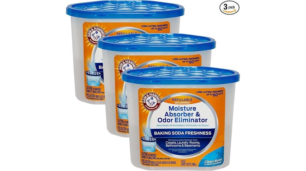 fragrance free moisture absorber