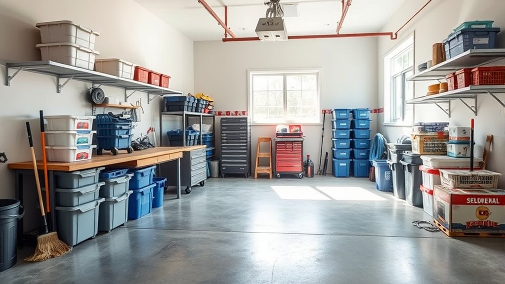 garage winter organization tips