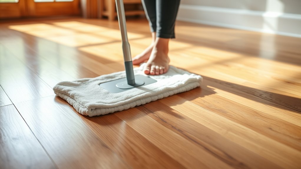 gentle cleaning preserves finish