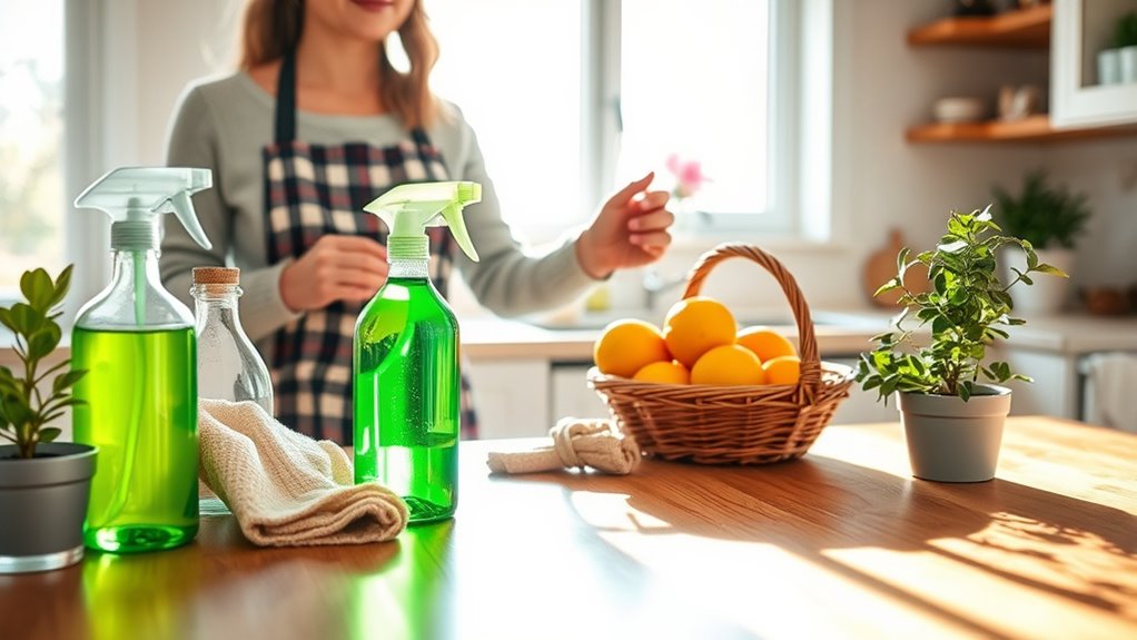 green holiday cleaning tips