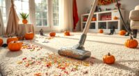 halloween aftermath cleaning tips