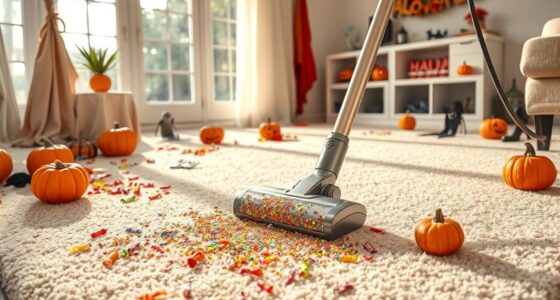 halloween aftermath cleaning tips