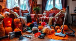 halloween cleaning tips