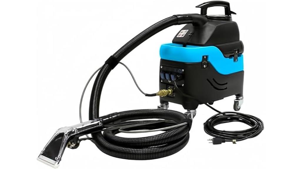 heated carpet extractor