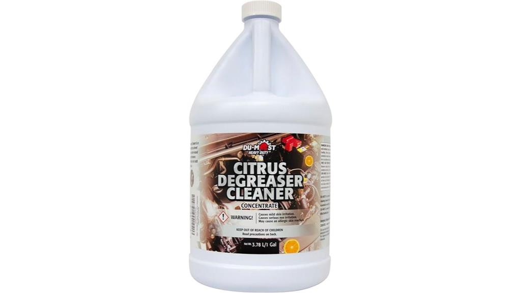 heavy duty citrus degreaser