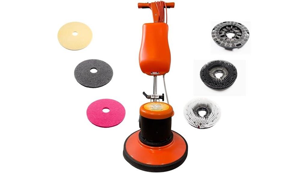 heavy duty floor buffer