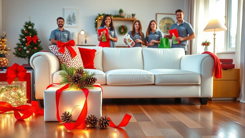 holiday cleaning specials boost business