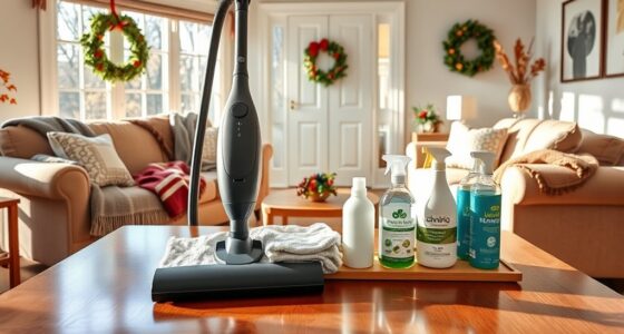 holiday season cleaning prep