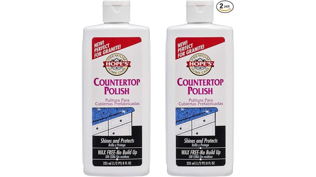hopes two pack countertop polish