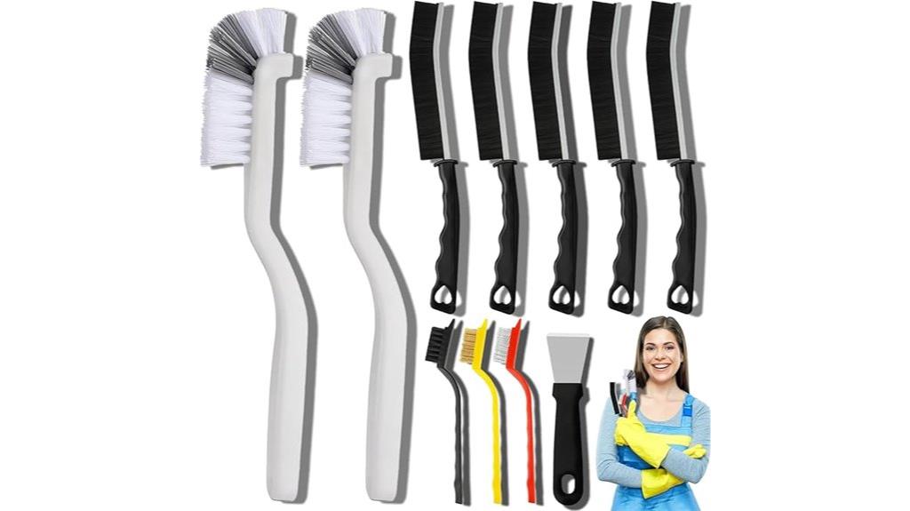 kitchen and bathroom cleaning brushes