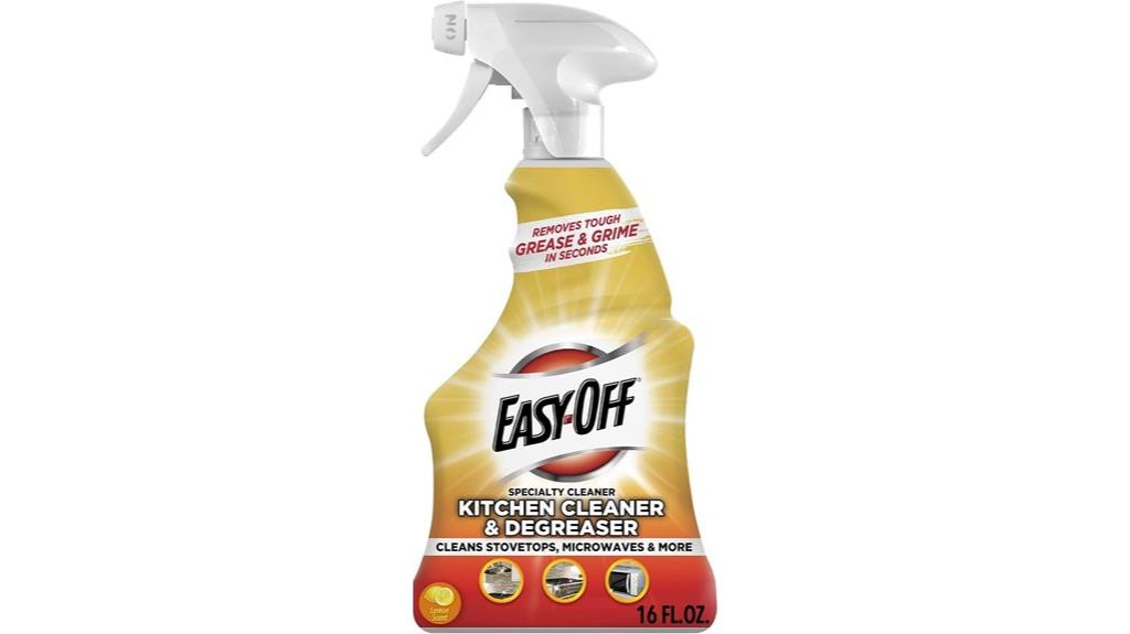 lemon scented kitchen degreaser