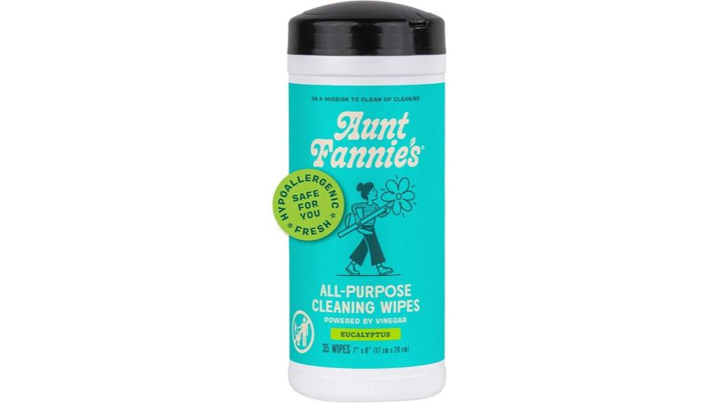 natural cleaning wipe product