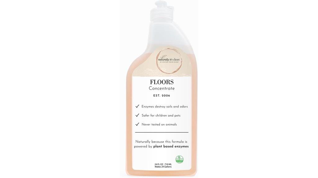 natural concentrated floor cleaner