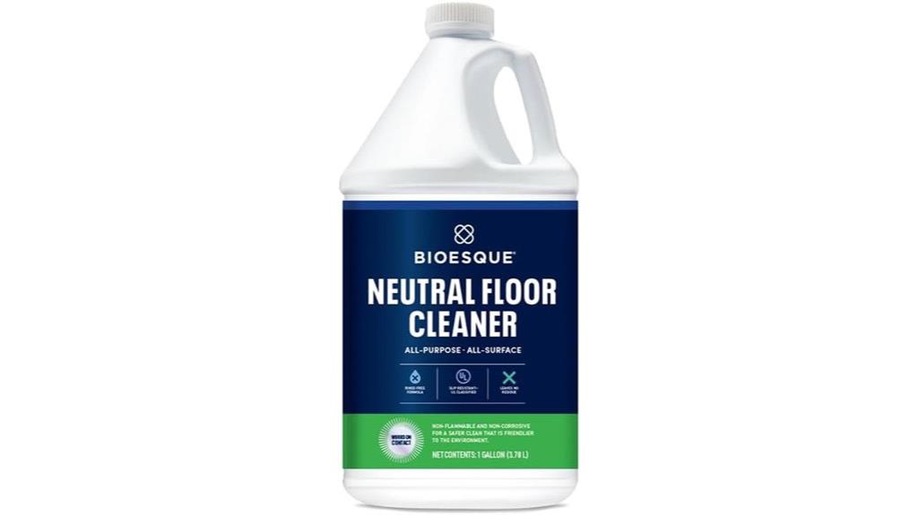 neutral floor cleaning gallon