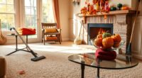 october cleaning for halloween