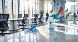 office cleaning reduces illness