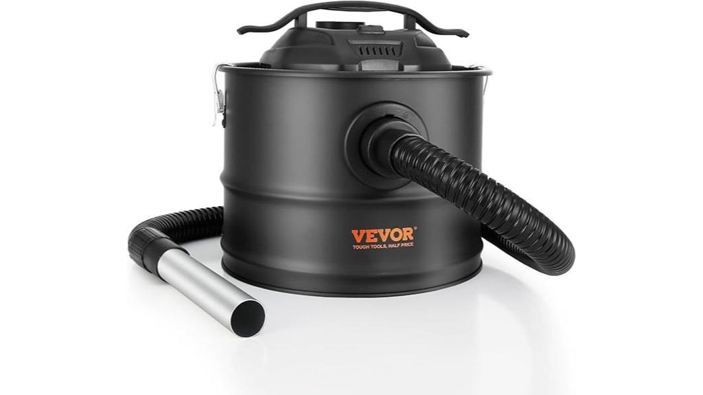 powerful 4 gallon ash vacuum