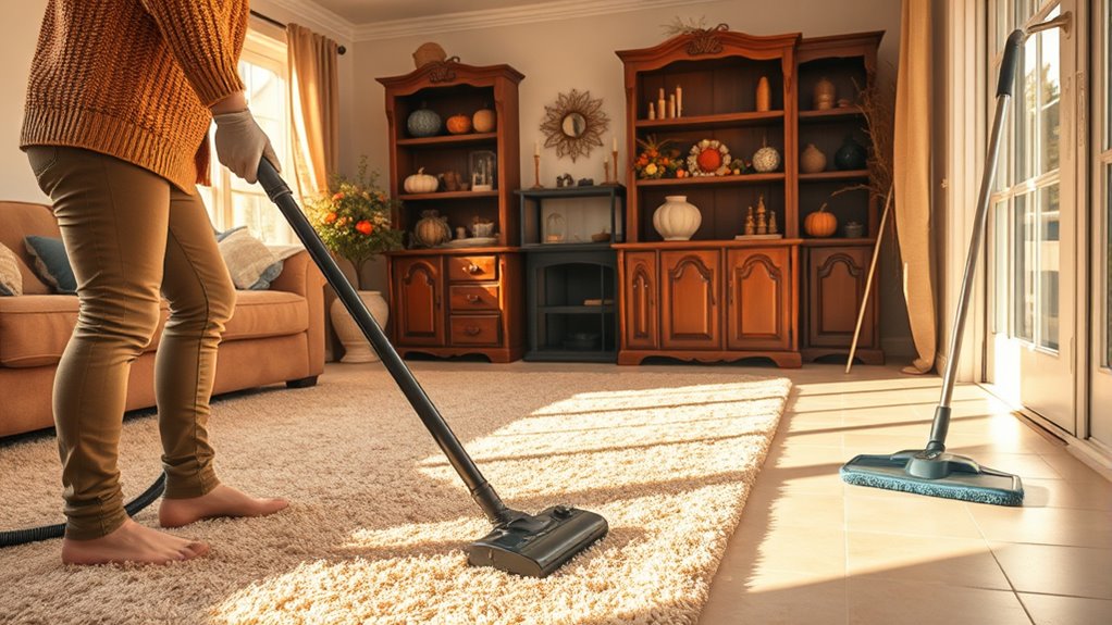 pre fall home cleaning checklist