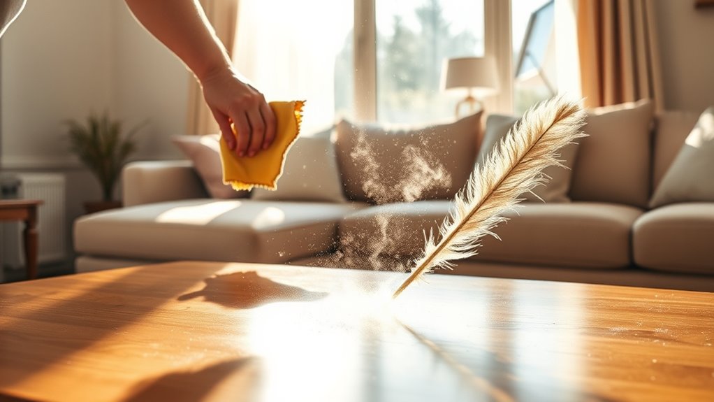 proper dusting techniques