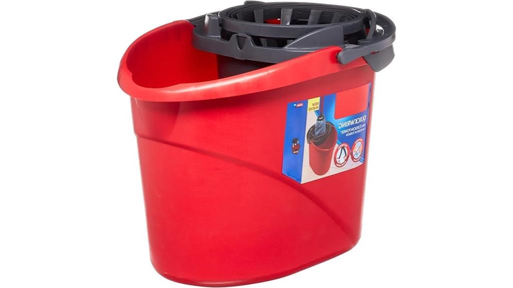 red 2 5 gallon bucket