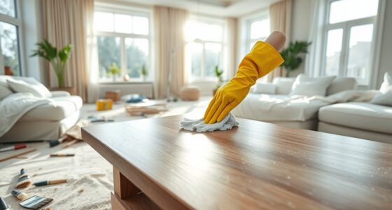 renovation dust cleanup tips
