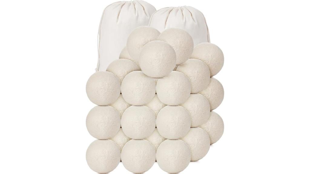 reusable wool dryer balls