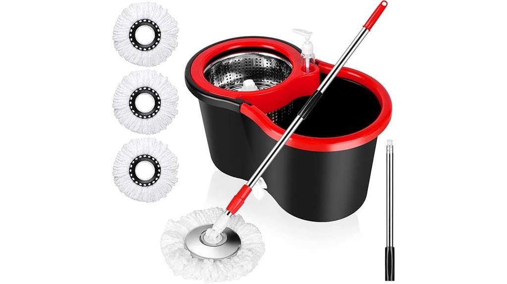 rotating mop and bucket