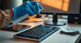 safe electronic cleaning tips