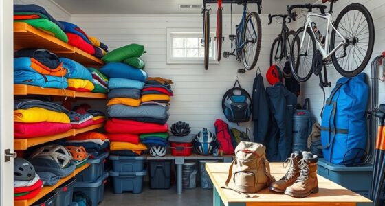 store summer camping gear