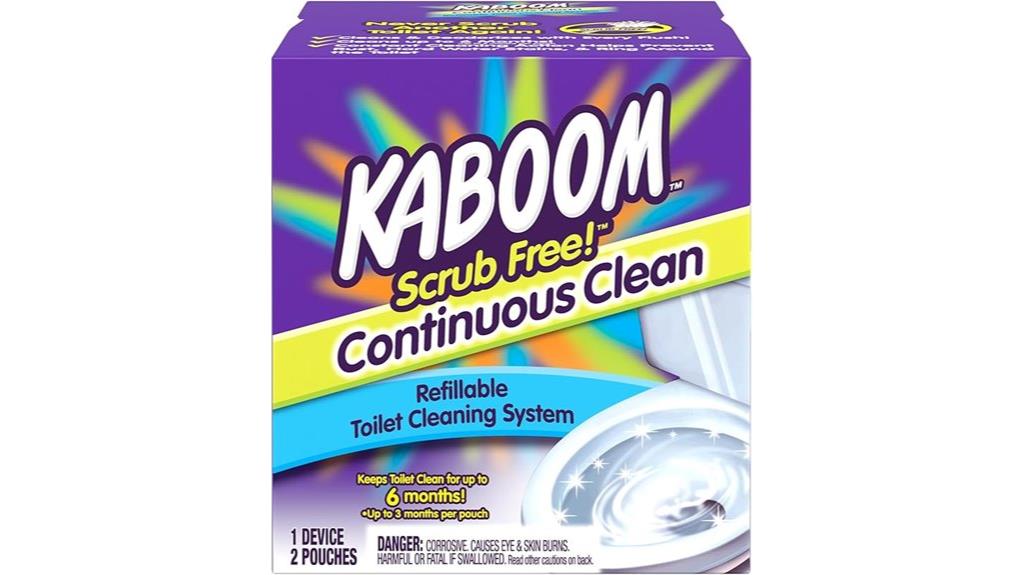 toilet cleaner with refills