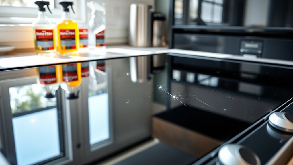 top glass stove cleaner picks