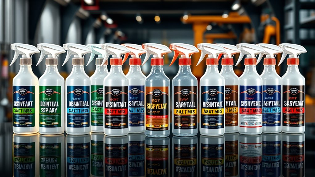 top industrial disinfectant sprays