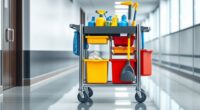 top janitorial cleaning carts