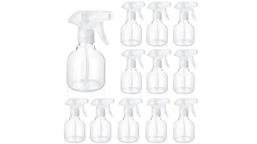 twenty four 8 oz spray bottles
