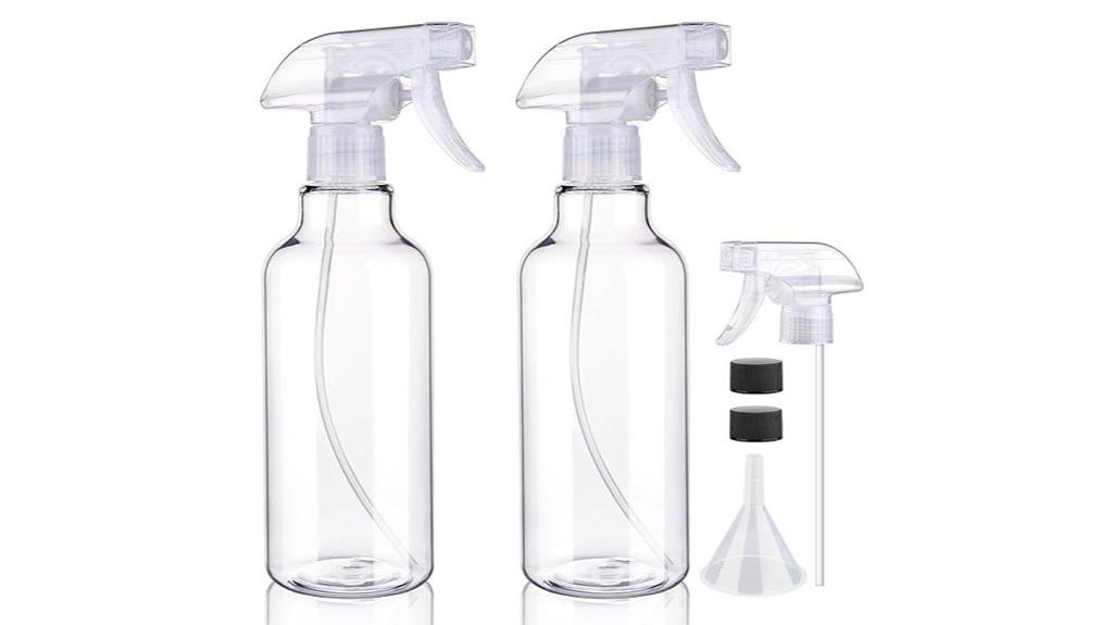 two 16 9oz spray bottles