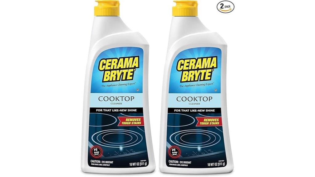 two pack cooktop cleaner