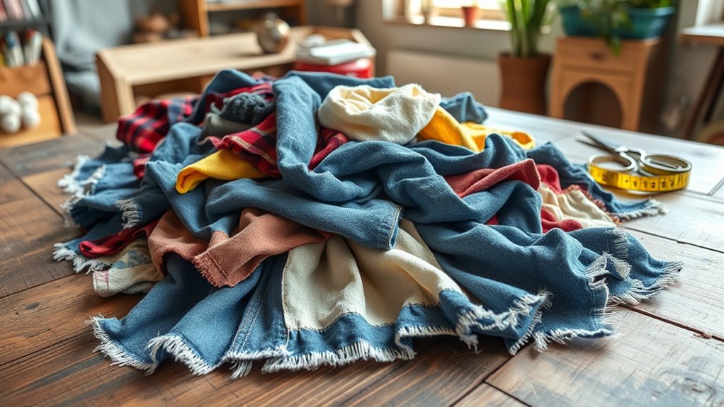 upcycling clothes for cleaning