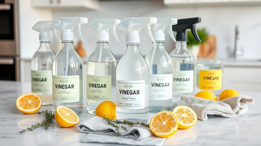 vinegar cleaning product considerations