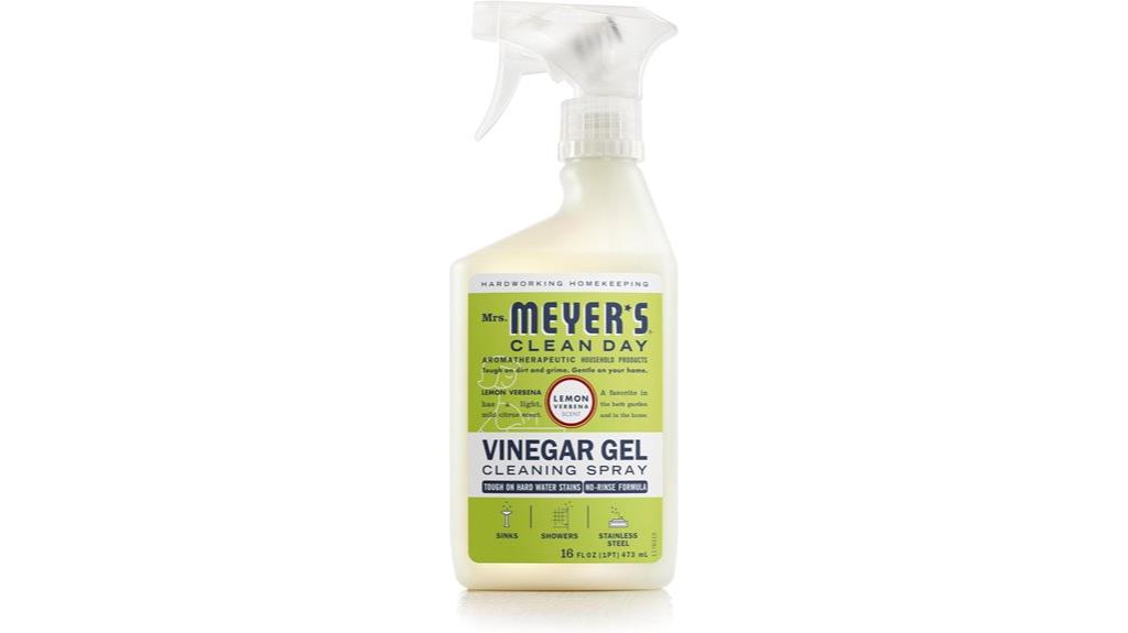vinegar gel lemon verbena