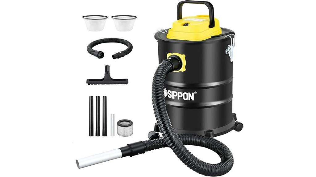 wheeled ash vacuum blower
