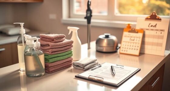 year end cleaning checklist