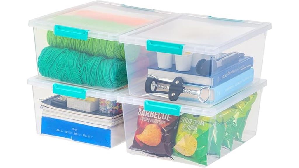 12 qt storage bins